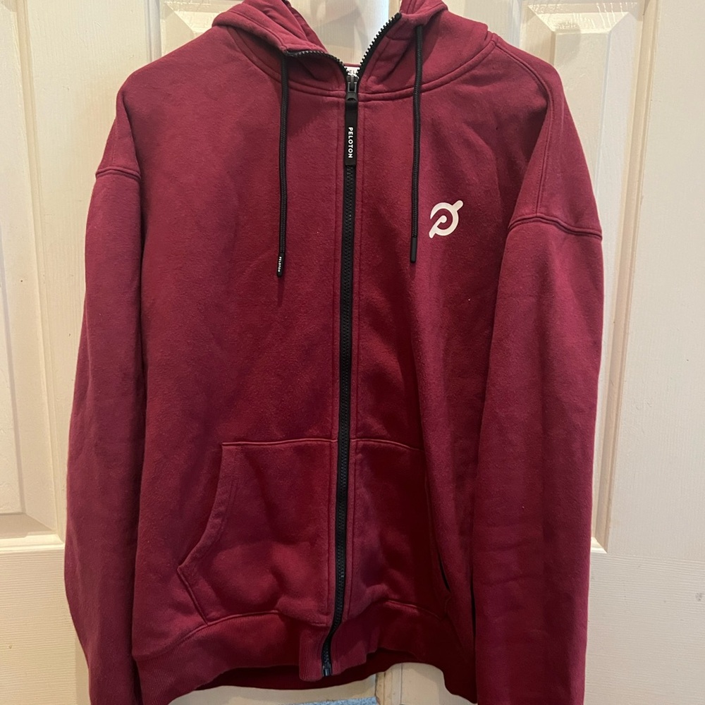 Peloton full zip hoodie Medium